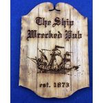 Ship Wrecked Pub Sign (48W x 68Hmm)
