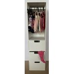 1:6 Single Unit with Drawers and Rail (95W x 95D x 370Hmm)