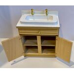 Kitchen Unit Sink Pine / White (73W x 50D x 88Hmm)
