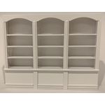 Triple Bay Shop Shelf White (234 x 34 x 185Hmm)