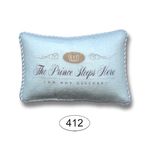 Pillow - Do Not Disturb - Prince Boy Blue by IBM (2.8 cm X 3.5 cm)