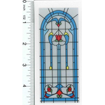 Simulated Stained Glass fits CLA75042/HW5042 (1-7/8" x 4-1/2")