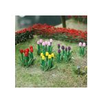1"H Tulips 44 Pack