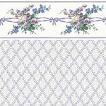 Wallpaper Sweet Pea Lavender (267 X 413mm)