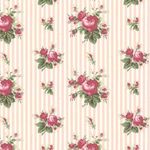 Rose Stripe Wallpaper (267 X 413mm)