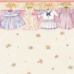 Pretty Dresses - Pink - toss Wallpaper (267 X 413mm)