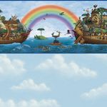 Noah's Ark Wallpaper  (267 X 413mm)