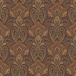 Blue Hunting Signs Paisley Wallpaper (267 X 413mm)