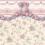 Carmen - Pink - Floral Wallpaper (267 X 413mm)