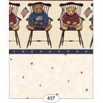 Sitting Bears - Antique (267 X 413mm)