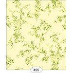 Happy Frogs Green on Yellow Wallpaper (267 X 413mm)