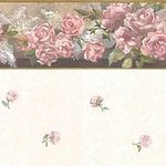 Wallpaper Rose - Pink Toss (267 X 413mm)