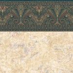 Paisley Blue Marble Wallpaper (267 X 413mm)