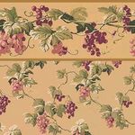 Grapevine - Gold - Vine Wallpaper (267 X 413mm)