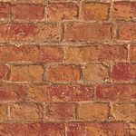 Weathered Brick - Red Wallpaper (267 X 413mm)
