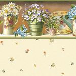 Gardener's Tea - Antique - Toss Wallpaper (267 X 413mm)