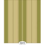 Broad Stripe Green Wallpaper (267 X 413mm)