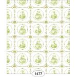 English Tile Green Wallpaper (267 X 413mm)