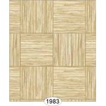 Wallpaper Grasscloth Parquet Tile - Beige (267 X 413mm)