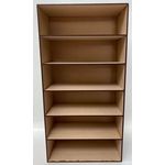 1:6 Double Unit with Shelves (190W x 95D x 370Hmm)