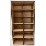 1:6 Double Unit with Pigeon Holes (190W x 95D x 370Hmm)