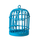 Blue Round Birdcage