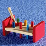 Pegs in Hole Game (15 x 30 x 16mm)