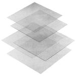 Clear Plastic Pack of 2 (0.03" x 8.5" x 11")