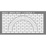 Brick Arch Stencil (Arch Diam approx 102mm)