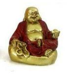 Buddha Red/Gold (28W x 25D x 29Hmm)