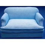 1:24 Sofa with Blue Fabric (60W x 40D x 40Hmm)
