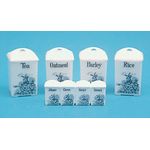 Delft Canisters (3/4"H X 1/2"W X 1/2"D)