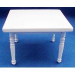 1:24 Square Dining Table White