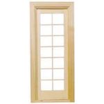 Door Single French (87Wx195H fit opening 78Wx192Hx9.5Dmm)