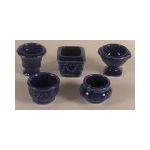 Pots Blue Set of 5