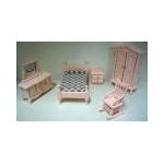 1:24 Bedroom Furniture Set Pink
