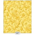 Wallpaper Cottage Acanthus Damask - Gold (267 X 413mm)