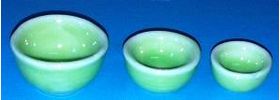 Kitchen Bowls Light Green Set 3