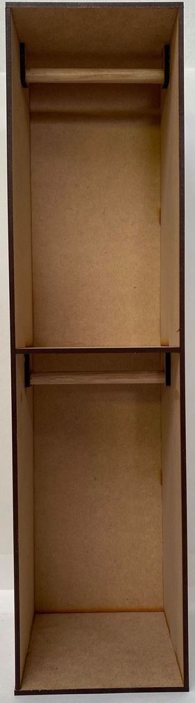 1:6 Single Unit with Rails (95W x 95D x 370Hmm)