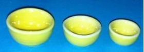 Kitchen Bowls Yellow Set 3