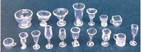 Plastic Glass Set 17Pc
