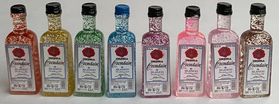 1:6 or Large 1:12 Sparkly Rectangle Bottle Set of 8 (12 x 9 x 38Hmm)