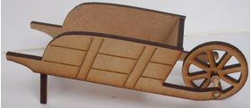 Laser Cut Wheelbarrow Kit (35 x 40 x 112mm)