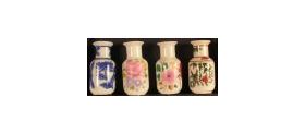 Vases, Tall Assorted Designs (Prices Each) (20 Diam x 40Hmm)