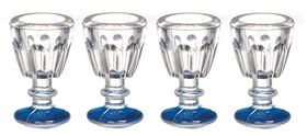 Champagne Glasses Set 4 (0.5"H X 0.375"W X 0.375"D)