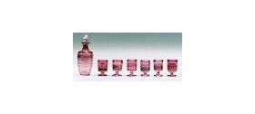 Decanter Crystaline with 6 Glasses (23Hmm Decanter)