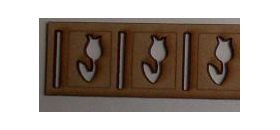 Laser Cut Trim Tulip (295 x 27mm)
