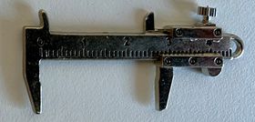 1:6 Scale or Large 1:12 Scale Set of Working Calipers / Verniers (52L x 22Wmm)