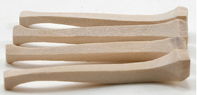 Cabriole Legs 4 pieces (2" x 1/4" x 1/4")