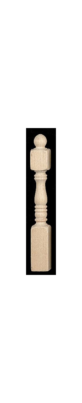 Spindles Heavy Centurion Newel Post 6pcs (3 1/2"H x 3/8"W x 3/8"D )